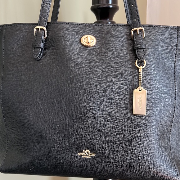 Coach tote with no wear and tear. Very spacious and comes with a dust bag!! - Picture 2 of 6
